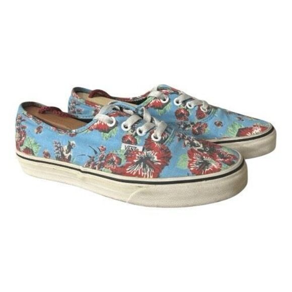 VANS Aloha Yoda Star Wars Blue Shoes Men 6 Women 7.5 May The Force Be With You - Picture 2 of 11